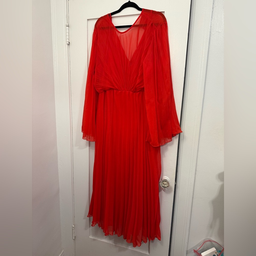Flowy Pleated Dress by ASOS